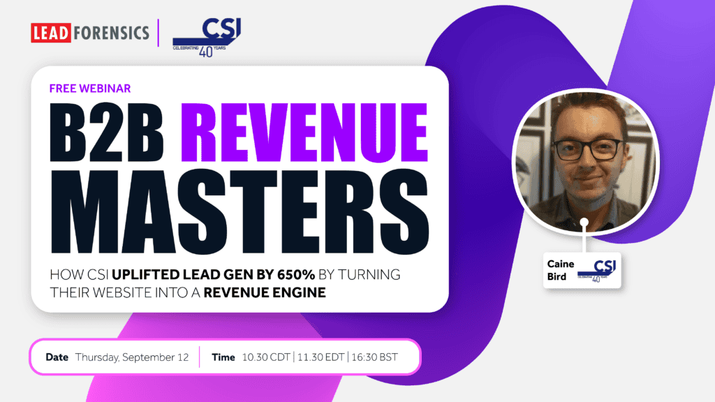 How CSI Uplifted Lead Gen by 650% by Turning Their Website into a Revenue Engine image