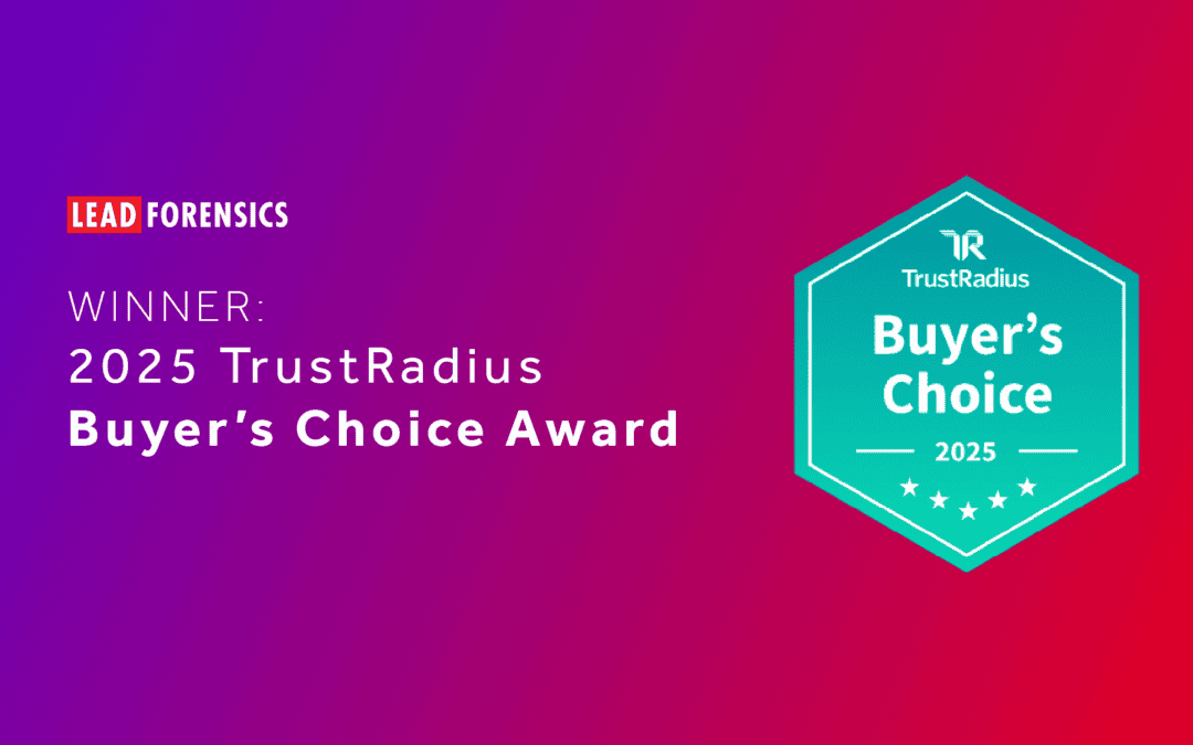 Lead Forensics Wins 2025 TrustRadius Buyer’s Choice Award